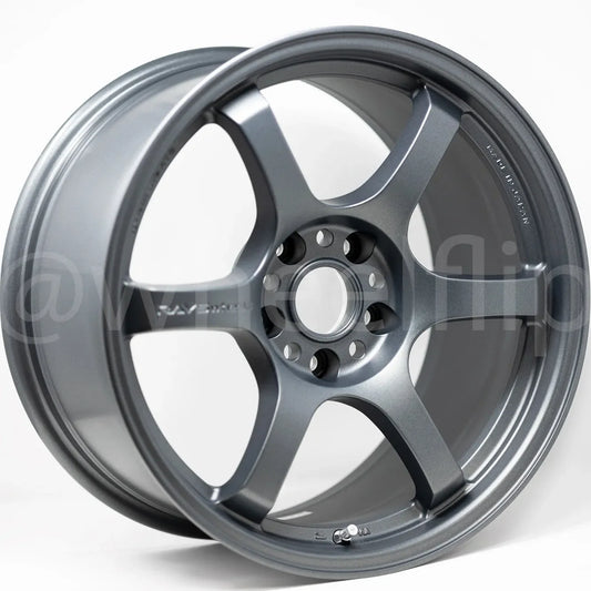 Gram Lights 57DR 17x9 +38 5x114.3 Gun Blue 2 (SET)