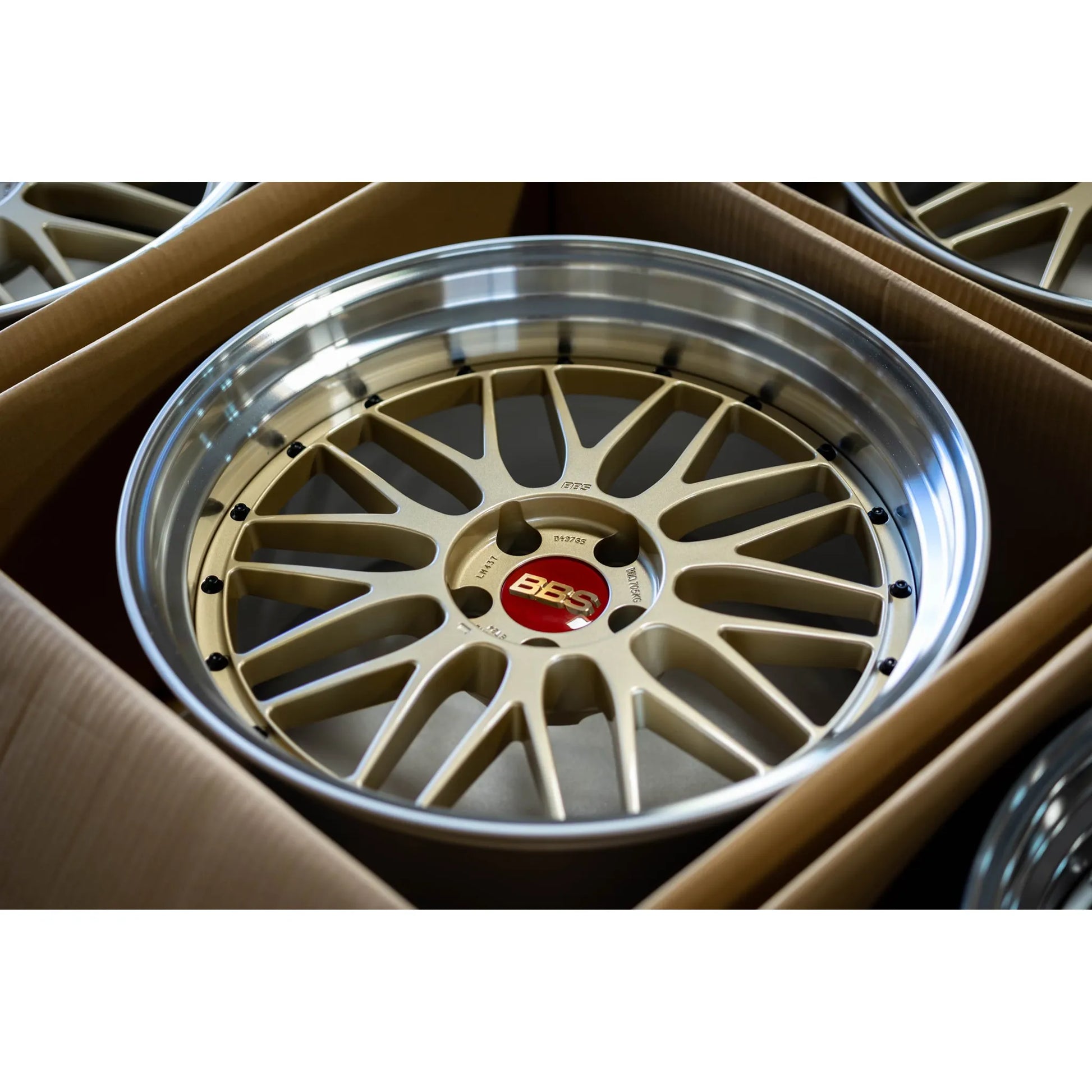 BBS LM 20x10 +22, 20x11 +24 5x112 Gold (SET)