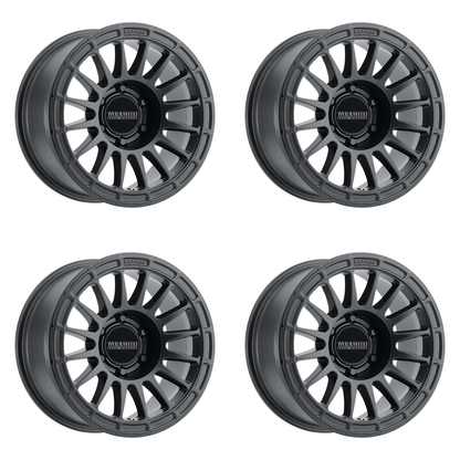 (set of 4) Method MR314 Matte Black | 17x8.5" +0mm | 6x5.5in Wheel