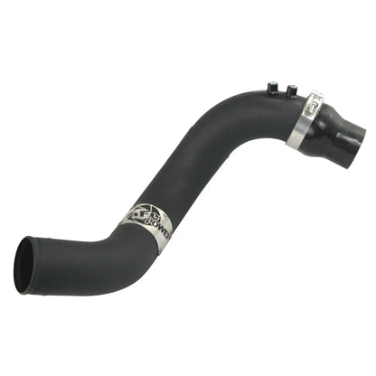 aFe 3in Aluminum Cold Charge Pipe Black | GM Diesel Trucks 04.5-05 V8 6.6L LLY (46-20048)