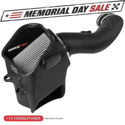 aFe Magnum FORCE Stage-2 Pro DRY S Intake | Ford Diesel Trucks V8 6.7L (17-18) (54-13017D)