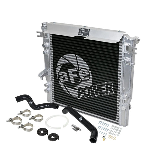 aFe GT Series Bar & Plate Radiator | Jeep Wrangler JK V6 3.8L (07-11) (46-50002-B)