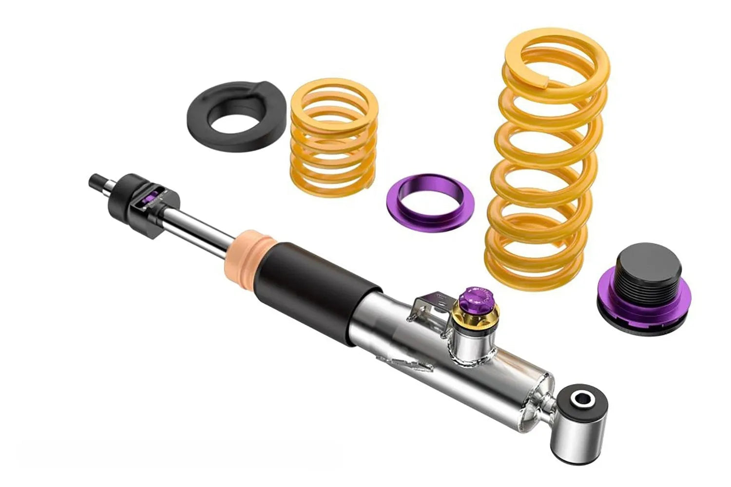 KW Variant 4 Adj Coilover Kit | Porsche 911 Turbo/Turbo S (14-19) (3A771079)