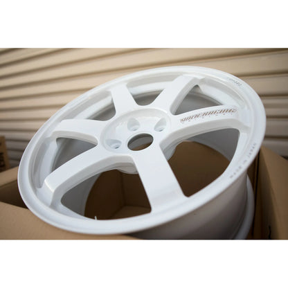 Volk Racing TE37 Saga S-Plus 18x9.5 +45 5x120 Dash White (SET)