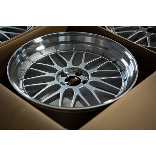 BBS LM 20x10 +22 5x112 Diamond Silver (SET)