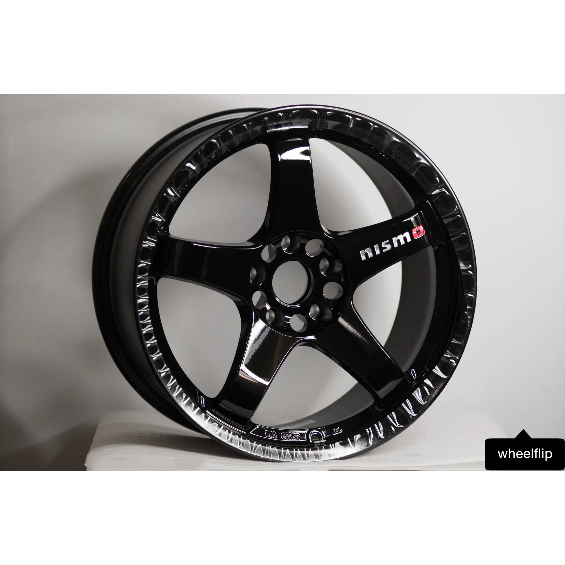 Nismo LMGT4 Omori Spec 18x9.5 +12 5x114.3 Gloss Black (SET)