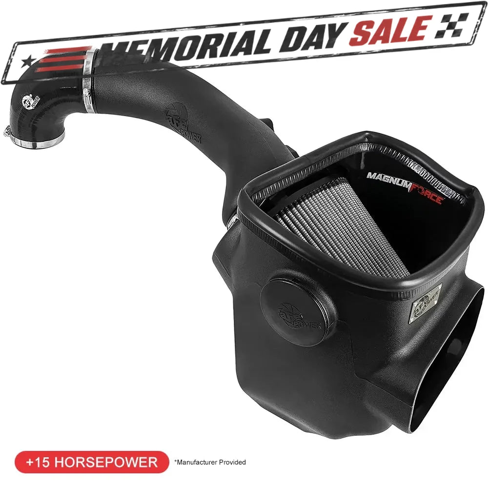 aFe Magnum FORCE Stage-2 Cold Air Intake w/ Pro DRY S | Nissan Titan XD 16-19 V8-5.0L (54-13026D)