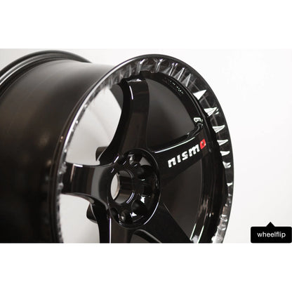 Nismo LMGT4 Omori Spec 18x9.5 +12 5x114.3 Gloss Black (SET)
