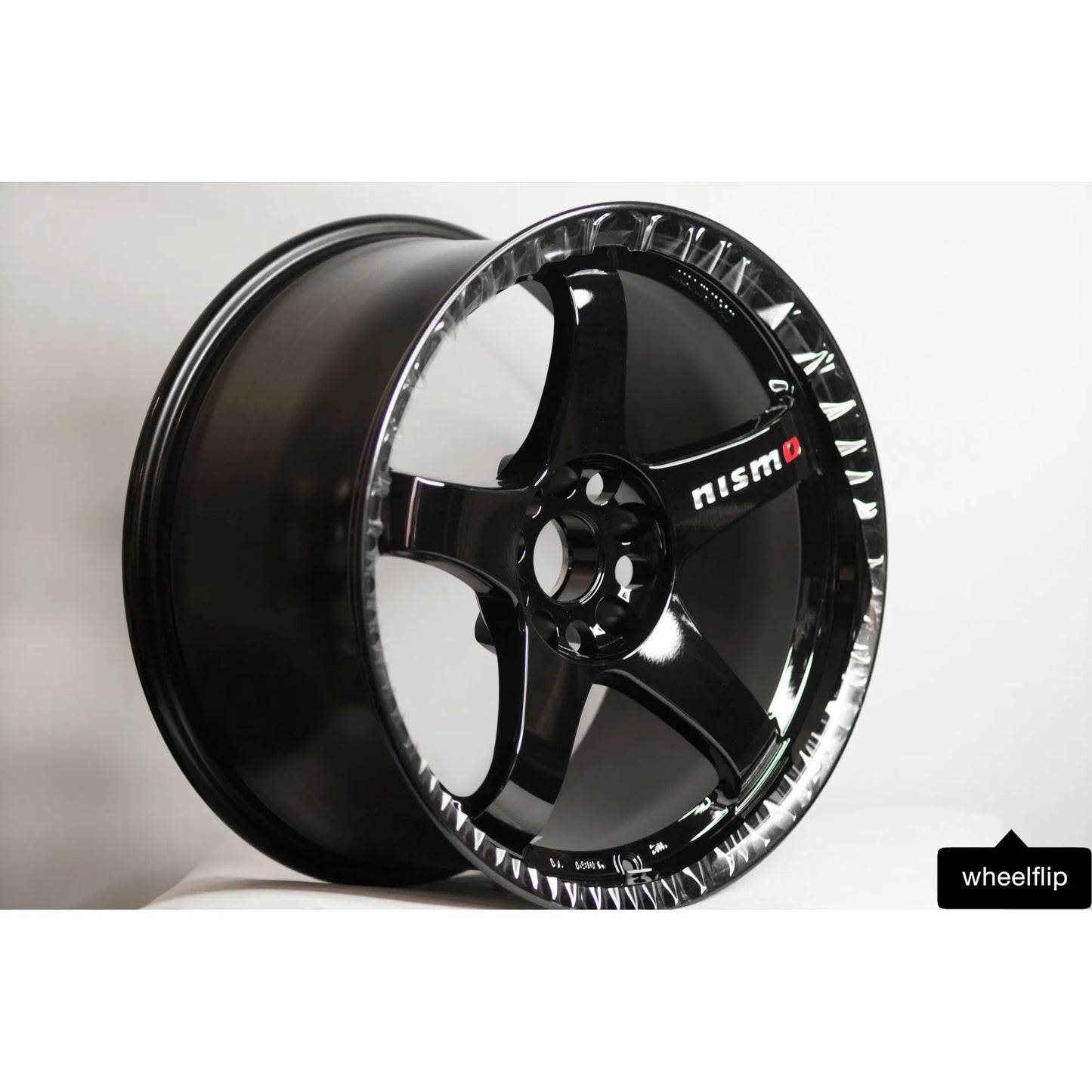 Nismo LMGT4 Omori Spec 18x9.5 +12 5x114.3 Gloss Black (SET)