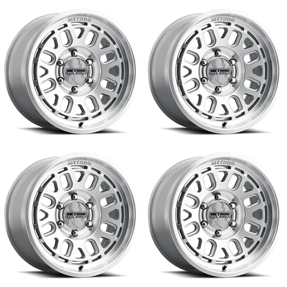 (set of 4) Method MR321 Machined | 17x8.5" +25mm | 6x135mm Wheel