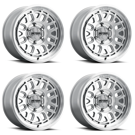 (set of 4) Method MR321 Machined | 17x8.5" +25mm | 6x135mm Wheel