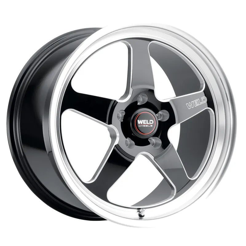 Weld Ventura Gloss Black Milled | 20x9.5" +28mm | 6x139.7mm Wheel