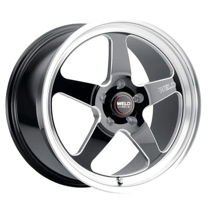 Weld Ventura Gloss Black Milled | 20x9.5" +28mm | 6x139.7mm Wheel