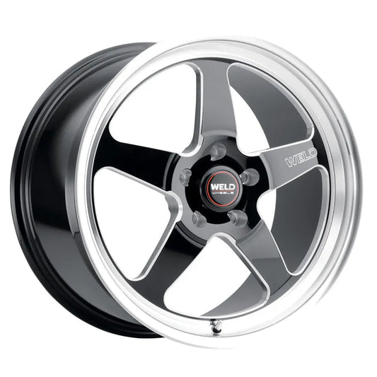 Weld Ventura Gloss Black Milled | 20x9.5" +28mm | 6x139.7mm Wheel