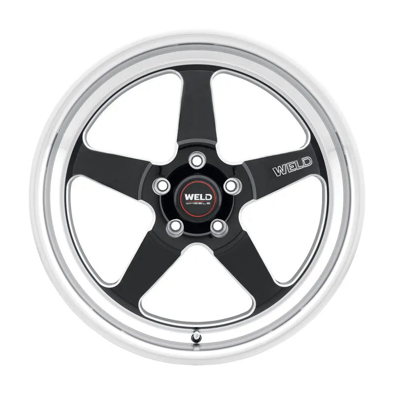 Weld Ventura Gloss Black Milled | 20x9.5" +28mm | 6x139.7mm Wheel