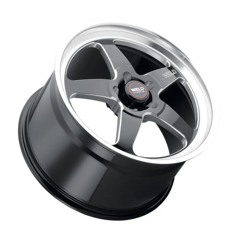 Weld Ventura Gloss Black Milled | 20x9.5" +28mm | 6x139.7mm Wheel