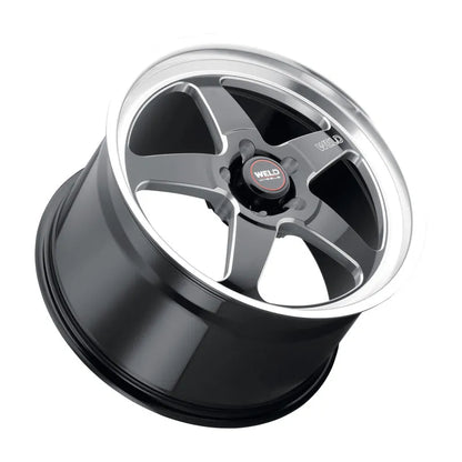 Weld Ventura Gloss Black Milled | 20x9.5" +28mm | 6x139.7mm Wheel