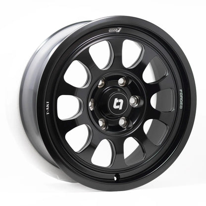 Titan 7 T-AK1 17x7.5 +42 6x130 Machine Black for Mercedes Sprinter (SET)