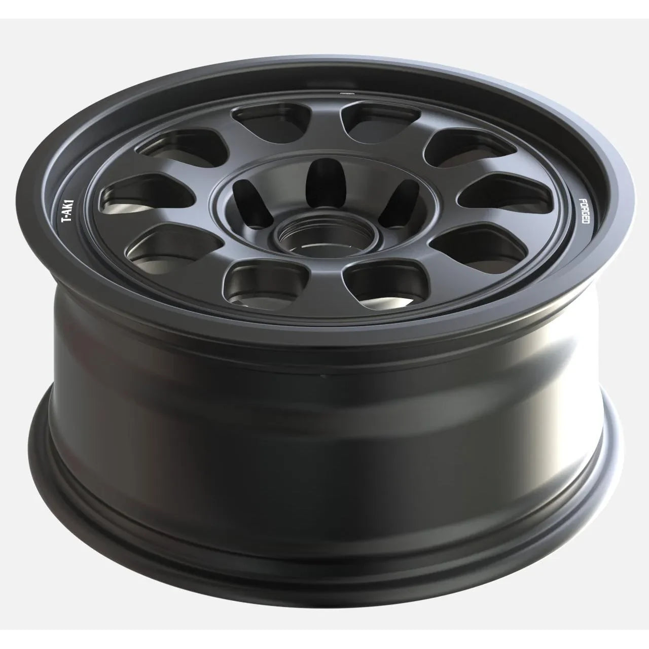 Titan 7 T-AK1 17x7.5 +42 6x130 Machine Black for Mercedes Sprinter (SET)