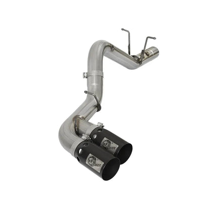 aFe Victory 4in SS DPF-Back Exhaust | GM Duramax V8-6.6L (15-19) (49-44089-B)
