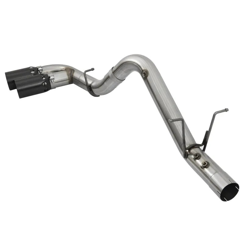 aFe Victory 4in SS DPF-Back Exhaust | GM Duramax V8-6.6L (15-19) (49-44089-B)
