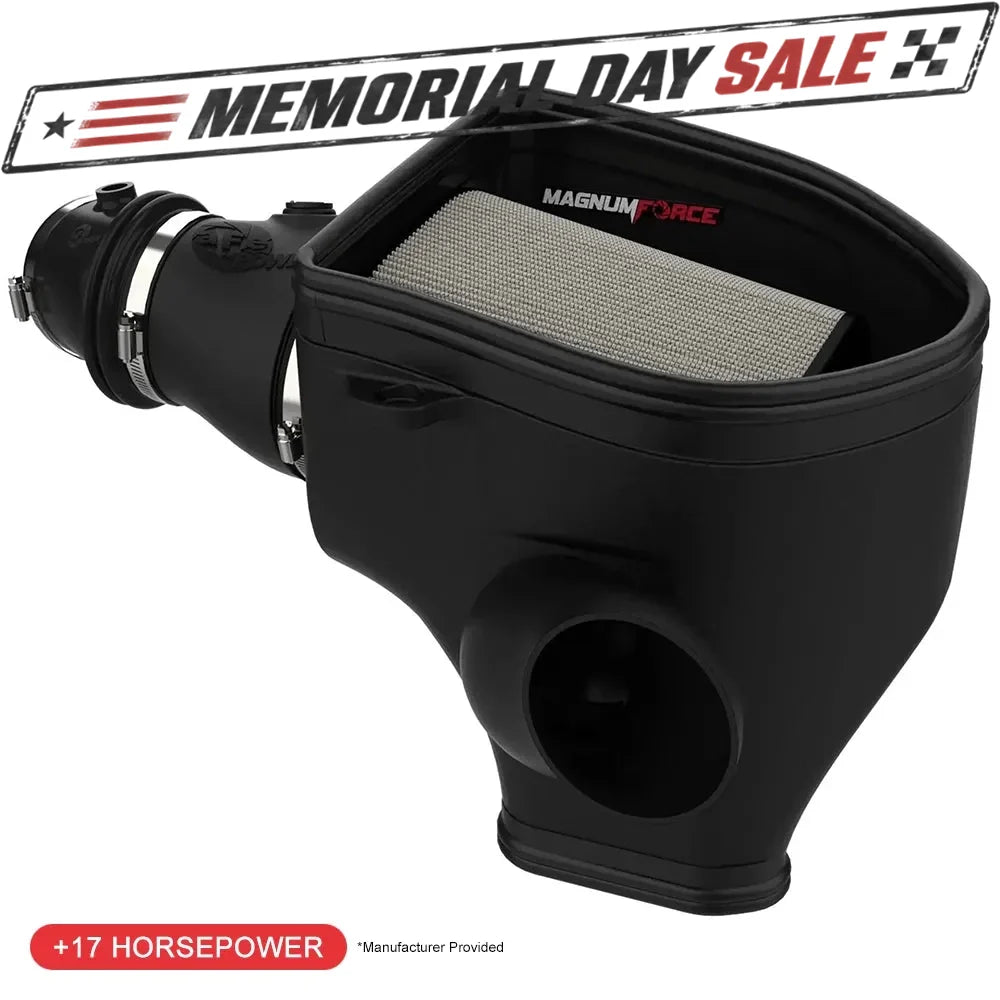 aFe Magnum FORCE Stage2 Pro DRY S Cold Air Intake | Dodge Challenger Hellcat V8 6.2L (54-13076D)