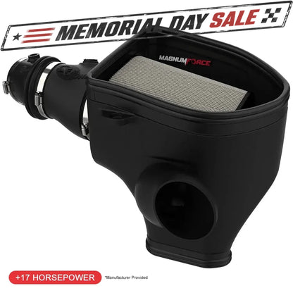 aFe Magnum FORCE Stage2 Pro DRY S Cold Air Intake | Dodge Challenger Hellcat V8 6.2L (54-13076D)