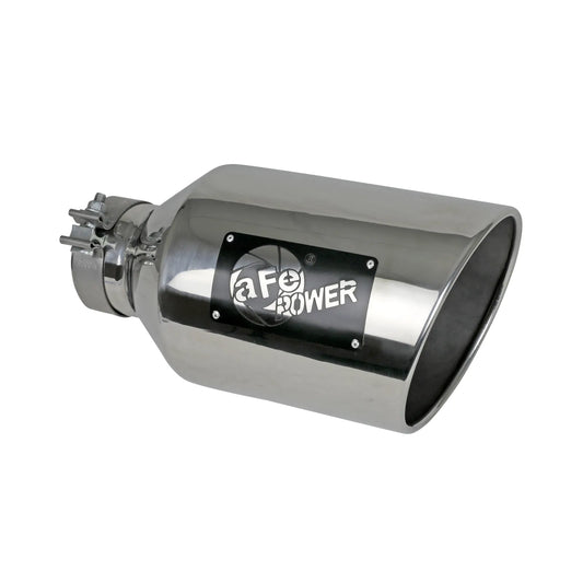 aFe MACH Force-Xp 304 Stainless Steel Clamp-on Polished Exhaust Tip | (49T40801-P15)