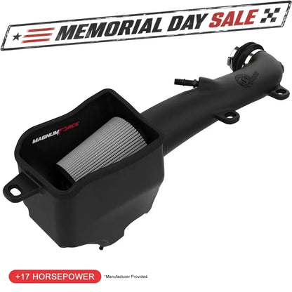 aFe Magnum FORCE Stage-2 Pro Dry S CAI Jeep Wrangler JL 18-23 V6-3.6L (54-13078D)