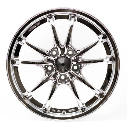 Mugen MC10 17x9 +38 5x114.3 Chrome Plating (SET)
