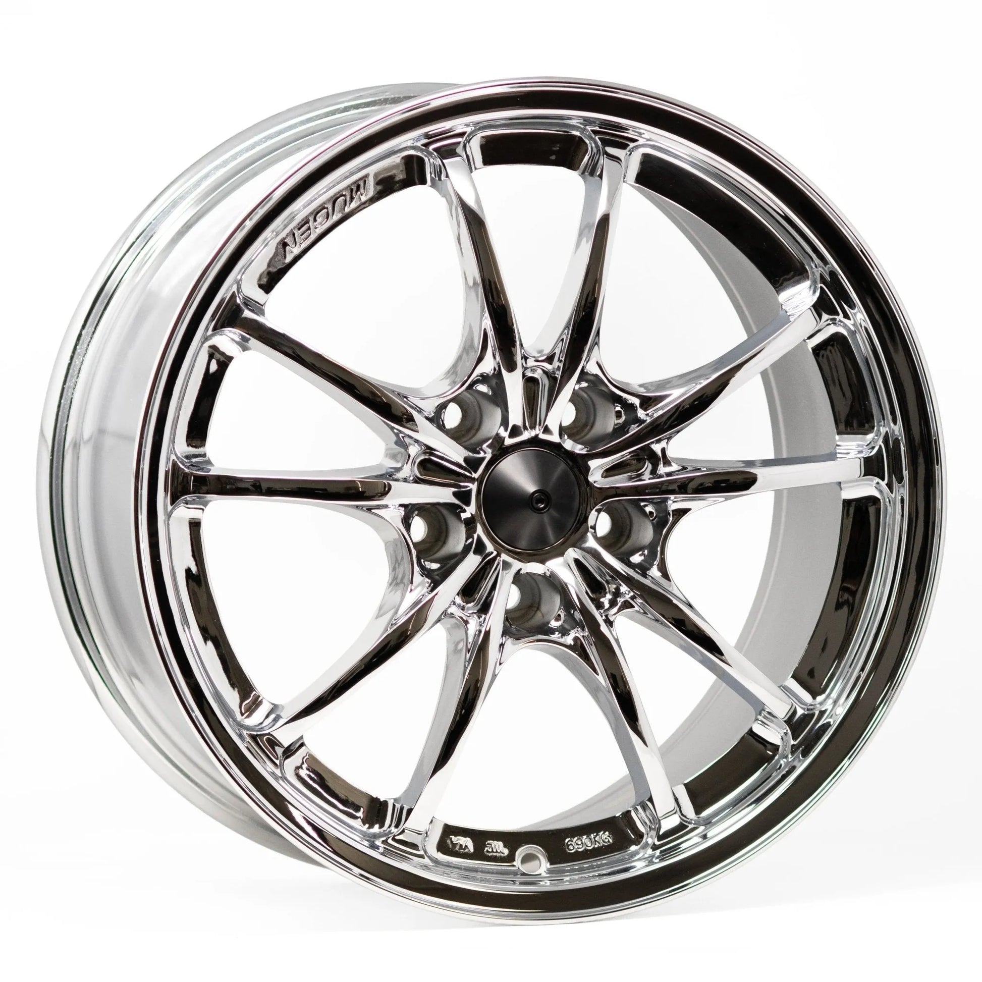 Mugen MC10 17x9 +38 5x114.3 Chrome Plating (SET)