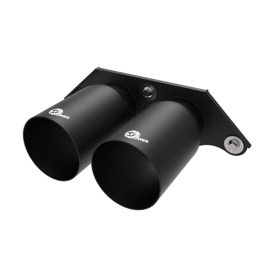aFe MACH Force-Xp 4in Satin Black OE Tips | Porsche 911 GT3 (14-16,18-19) (49C36435-B)