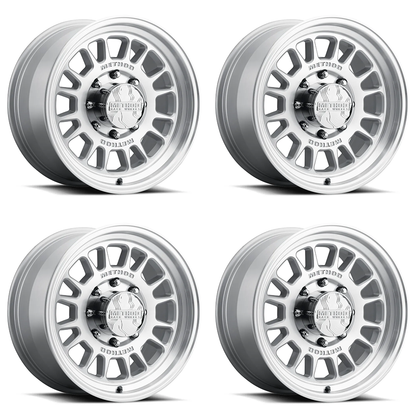 (set of 4) Method MR318 Machined | 18x9" +18mm | 8x180mm Wheel