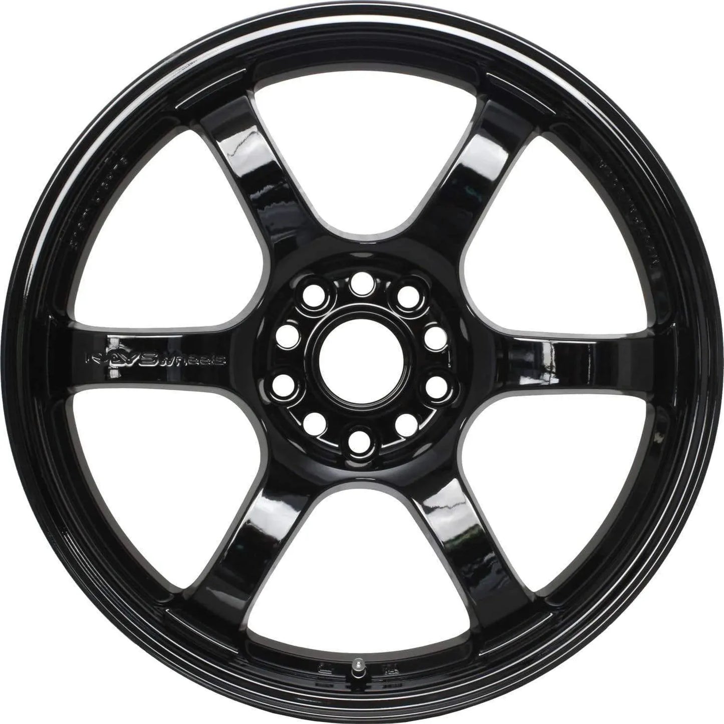 Gram Lights 57DR 18x8.5 +37 5x114.3 Glossy Black (SET)