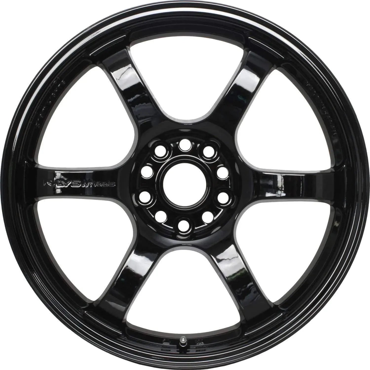 Gram Lights 57DR 18x8.5 +37 5x114.3 Glossy Black (SET)