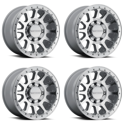 (set of 4) Method MR709-HD Machined | 18x9" +12mm | 8x180mm Wheel