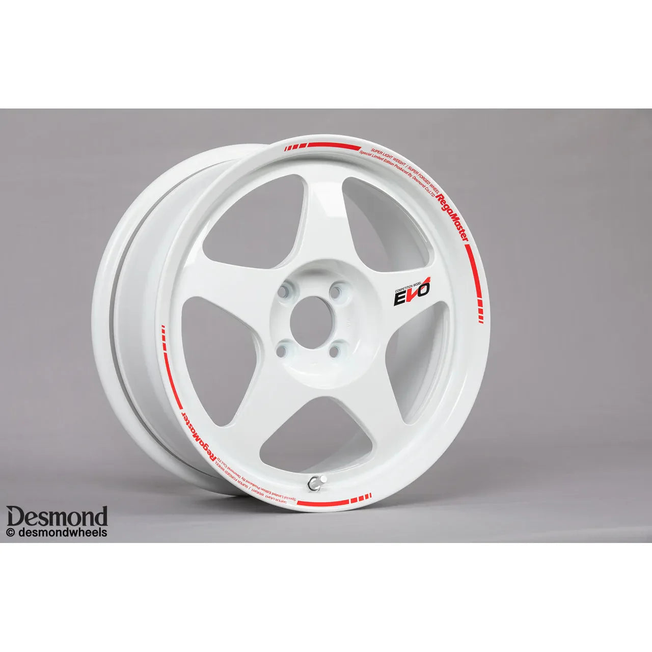 Desmond Regamaster EVO II 16x8 +35 4x100 Gloss White (SET)