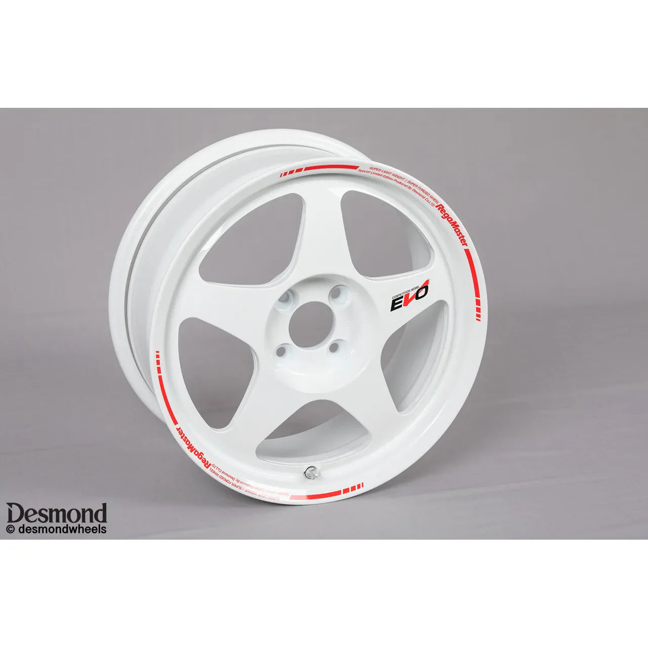 Desmond Regamaster EVO II 16x8 +35 4x100 Gloss White (SET)