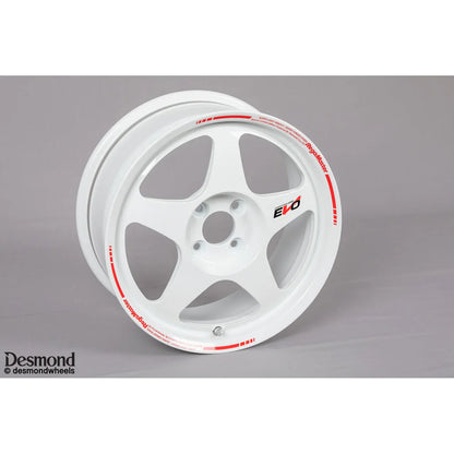 Desmond Regamaster EVO II 16x8 +35 4x100 Gloss White (SET)