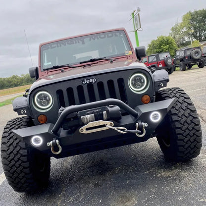 Oracle 7in High Power LED Headlights | Jeep Wrangler (97-07,07-18) (5769-332)