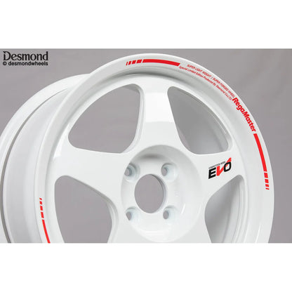 Desmond Regamaster EVO II 16x8 +35 4x100 Gloss White (SET)