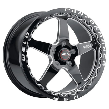 Weld Ventura Beadlock Gloss Black Milled | 20x10.5" +38mm | 5x127mm Wheel