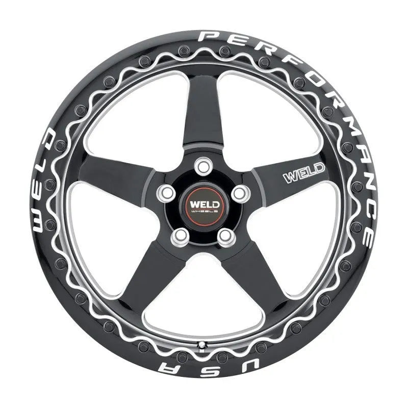 Weld Ventura Beadlock Gloss Black Milled | 20x10.5" +38mm | 5x127mm Wheel