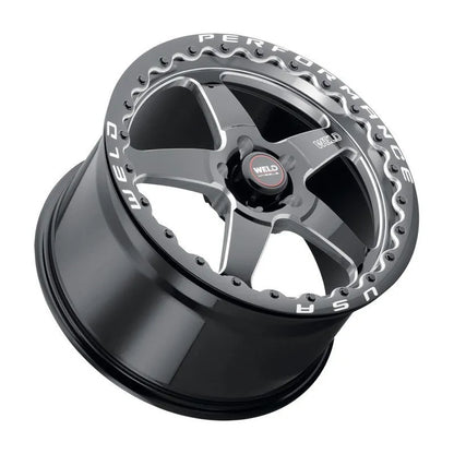 Weld Ventura Beadlock Gloss Black Milled | 20x10.5" +38mm | 5x127mm Wheel