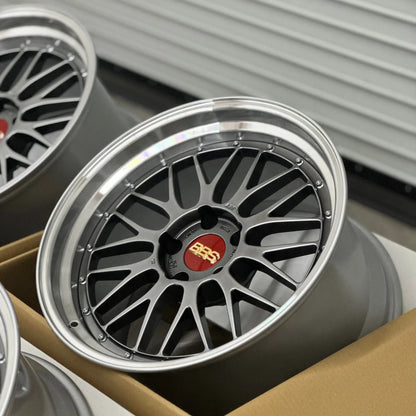 BBS LM 19x9.5 +20, 19x11 +25 5x120 Diamond Black (SET)