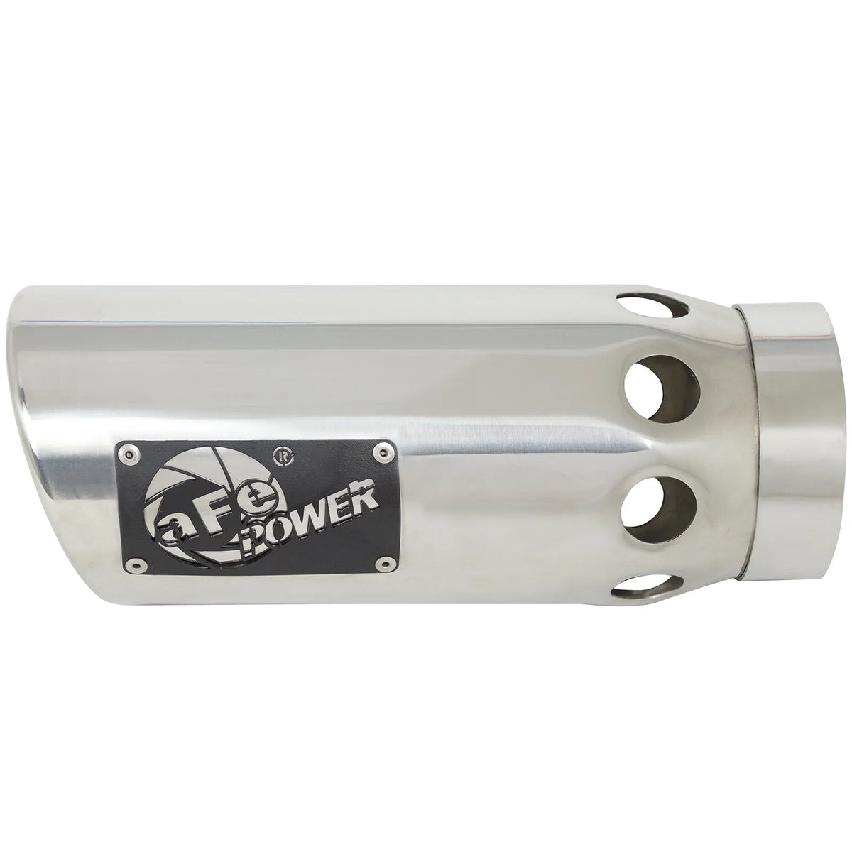 aFe 4in x 5in SS Clamp-On Exhaust Tip | Universal (49T40502-P121)