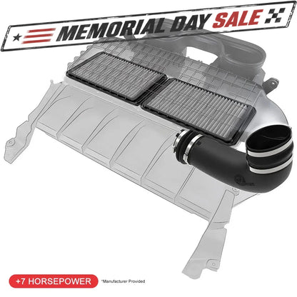 aFe Super Stock Induction System w/ Pro DRY S Filter | Ram 1500 TRX 6.2L (21-23) (55-10014D)