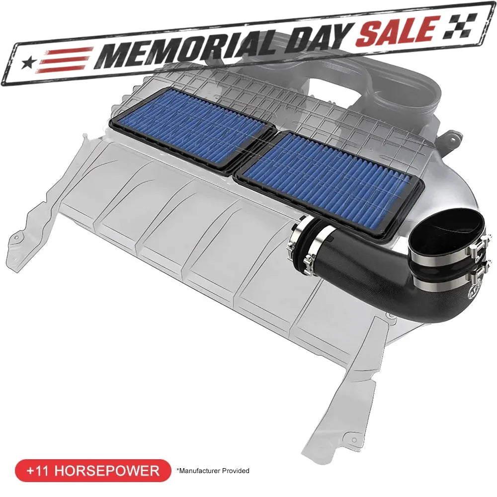 aFe Super Stock Carbon Fiber Induction System w/ Pro 5R | Ram 1500 TRX (21-22) (55-10014RC)