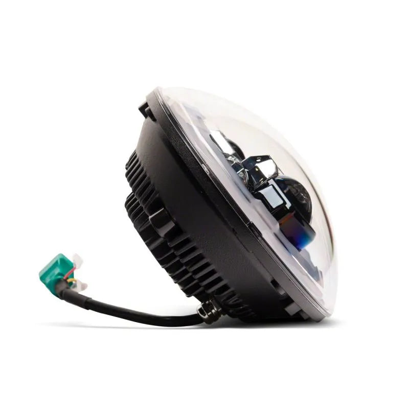 Raxiom 07-18 Jeep JK 7-In LED Headlights w/ DRL | Black Housing (J173078)