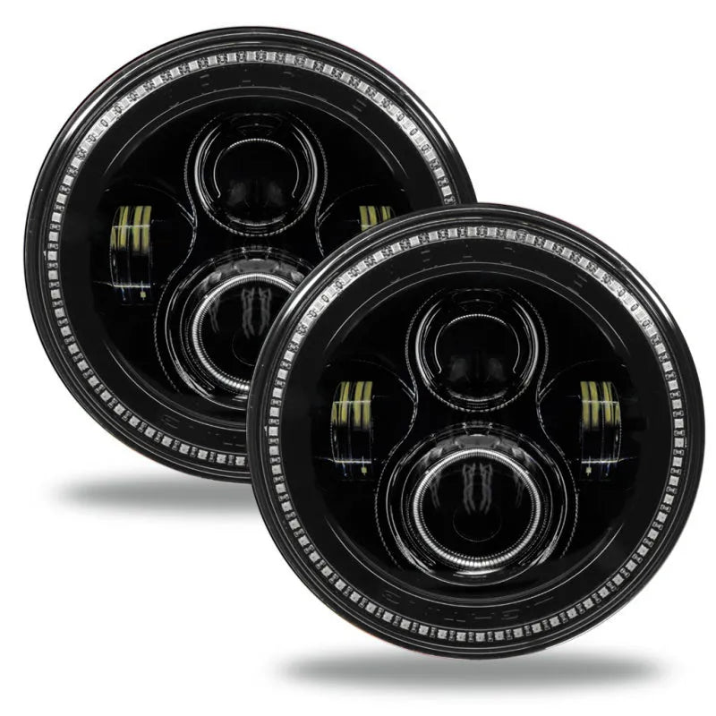 Oracle 7in High Power LED Headlights | Jeep Wrangler (97-07,07-18) (5769-332)